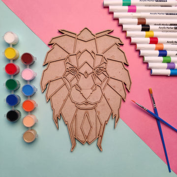 Geometric Lion DIY Kit