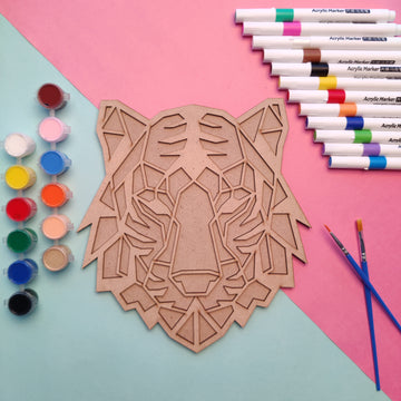 Geometric Tiger DIY Kit